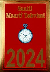 Saatli Maarif Takvimi Büyük Boy 2025 - 1